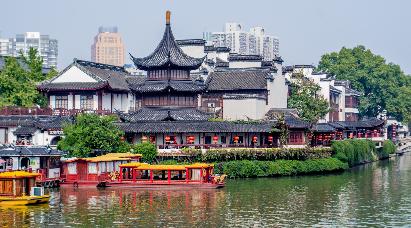 景點(diǎn)：秦淮河風(fēng)光